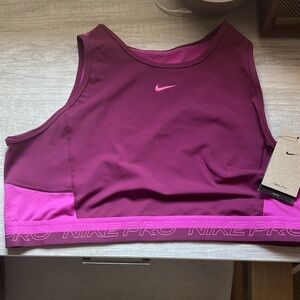 Nike Women’s Pro Dri-FIT Cropped Tank Top